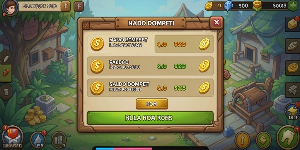 Screenshot menampilkan tampilan antarmuka permainan yang menarik.