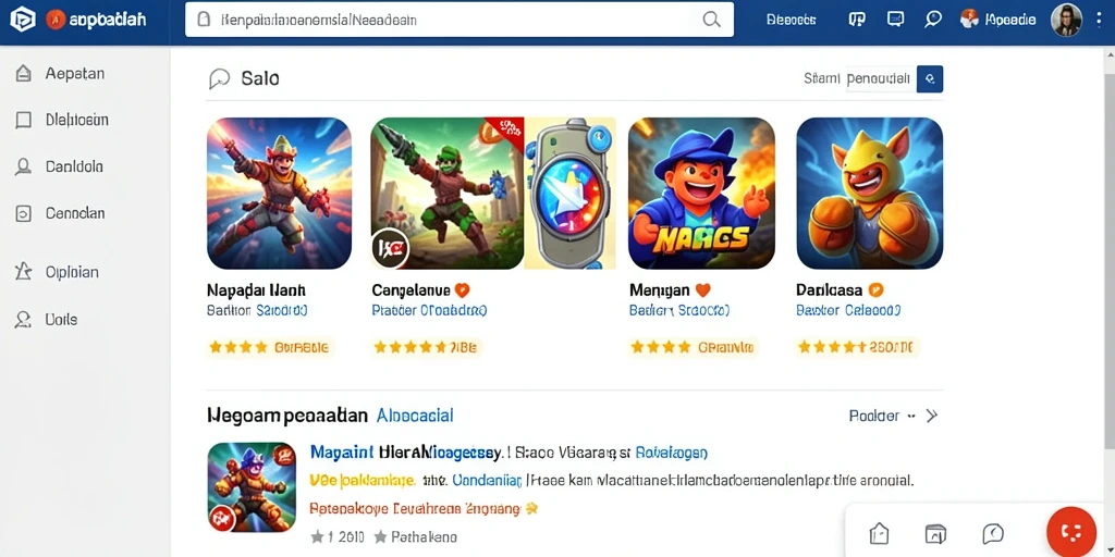 Tampilan beranda yang menarik dan mudah dinavigasi.